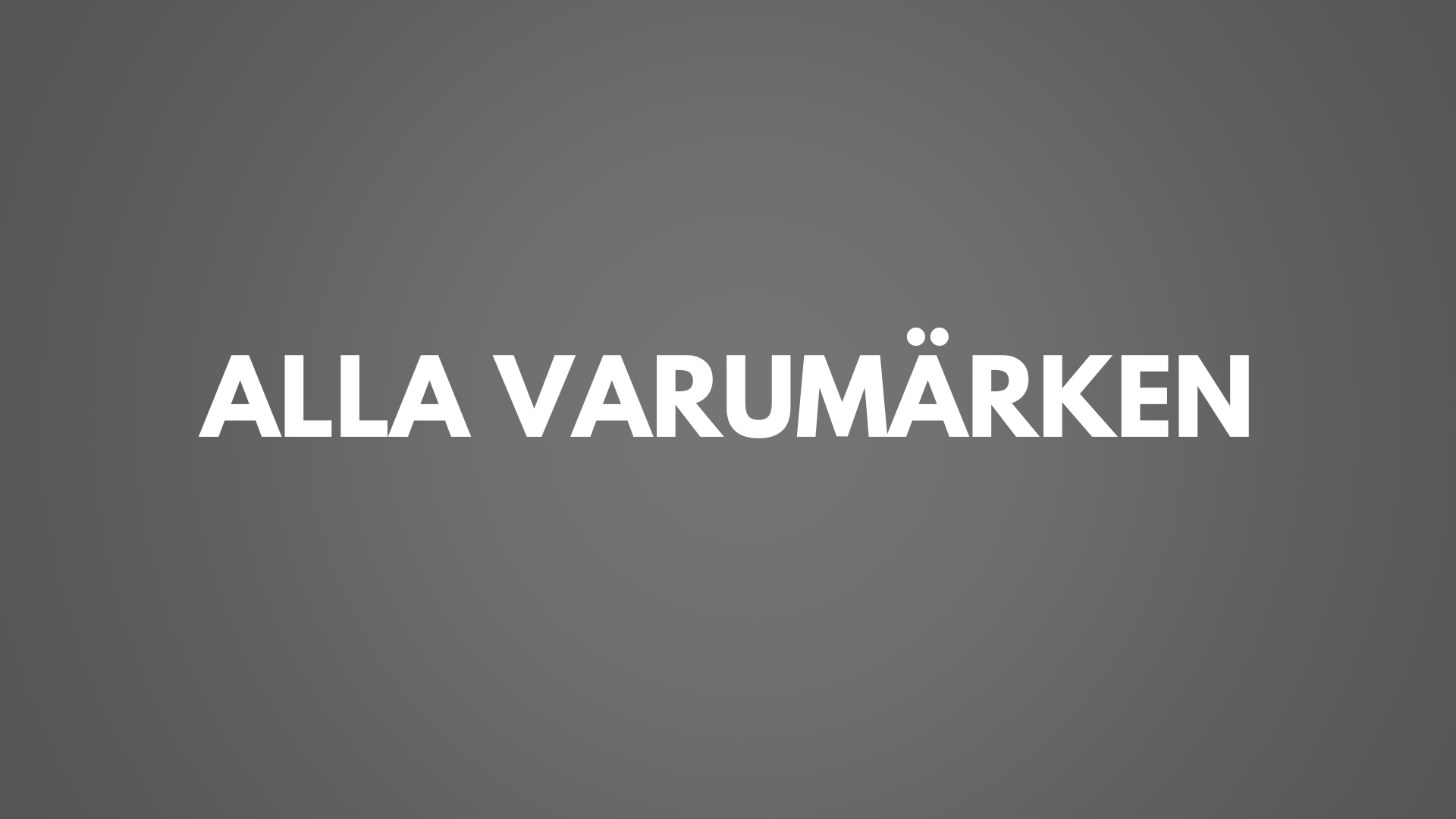Alla varumärken