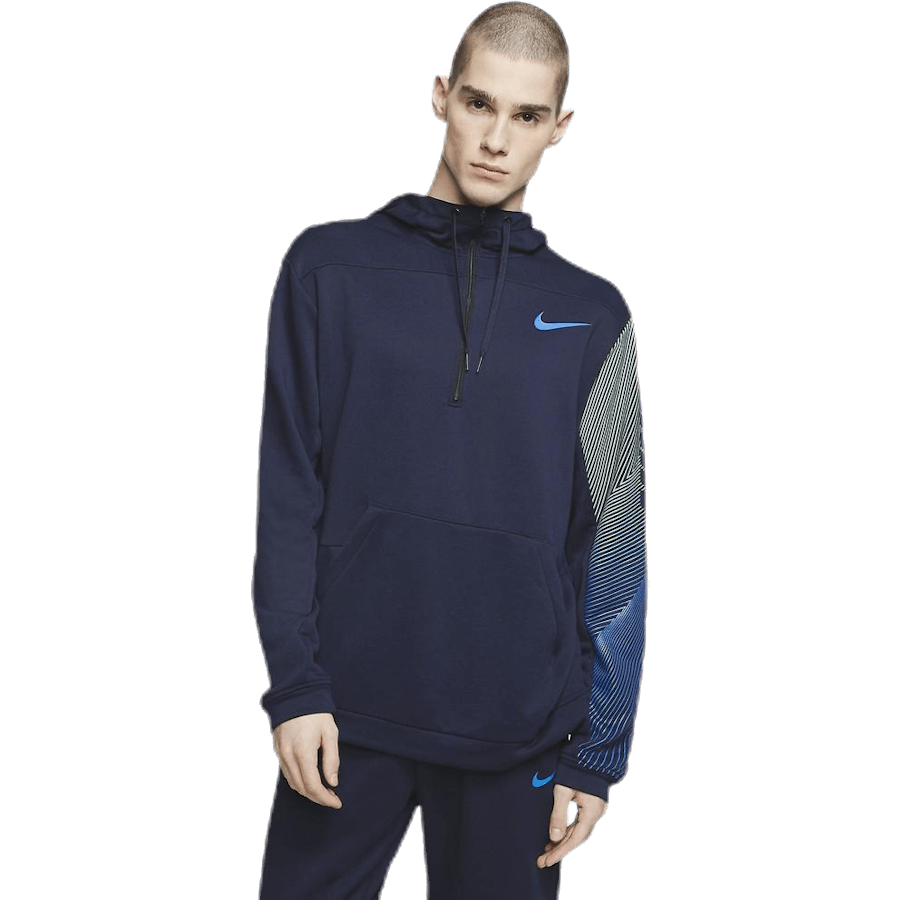 Nike - Dry Hoodie Linear Vision Po Blue
