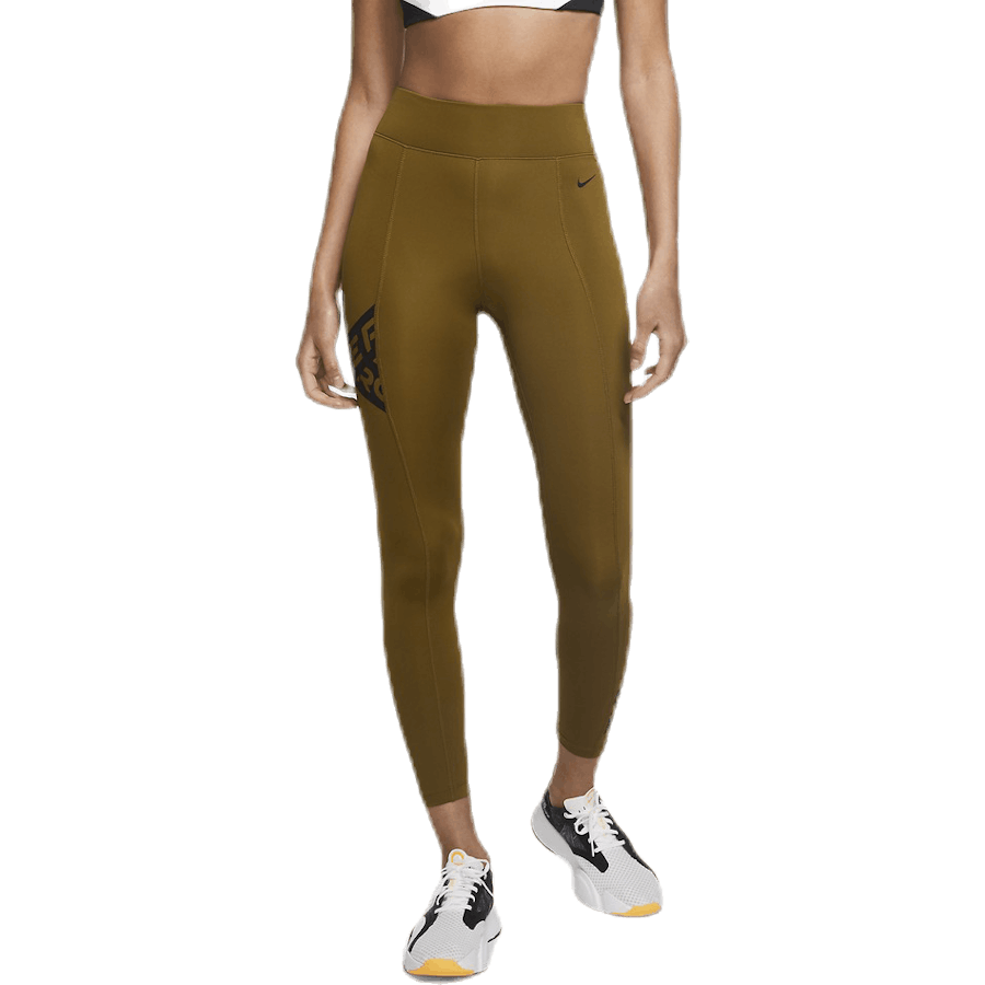 Nike - Pro Tight 7/8 Trompe L Black/Green