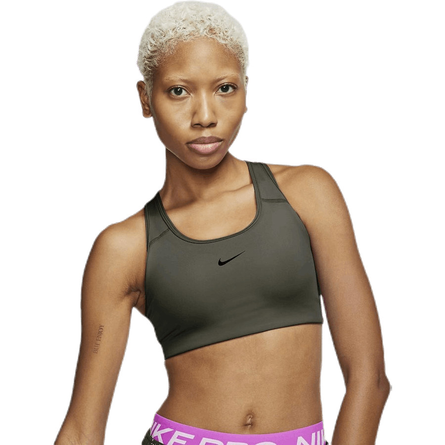 Nike - Medium Pad Bra Black/Green