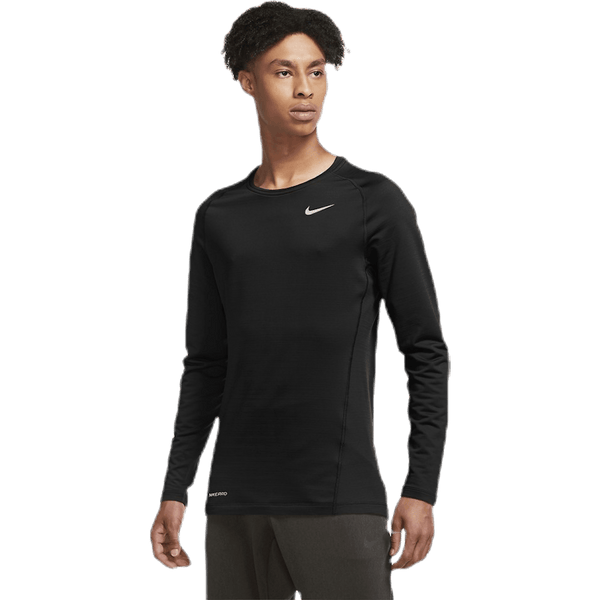 Nike - Pro Warm LS Top White/Black