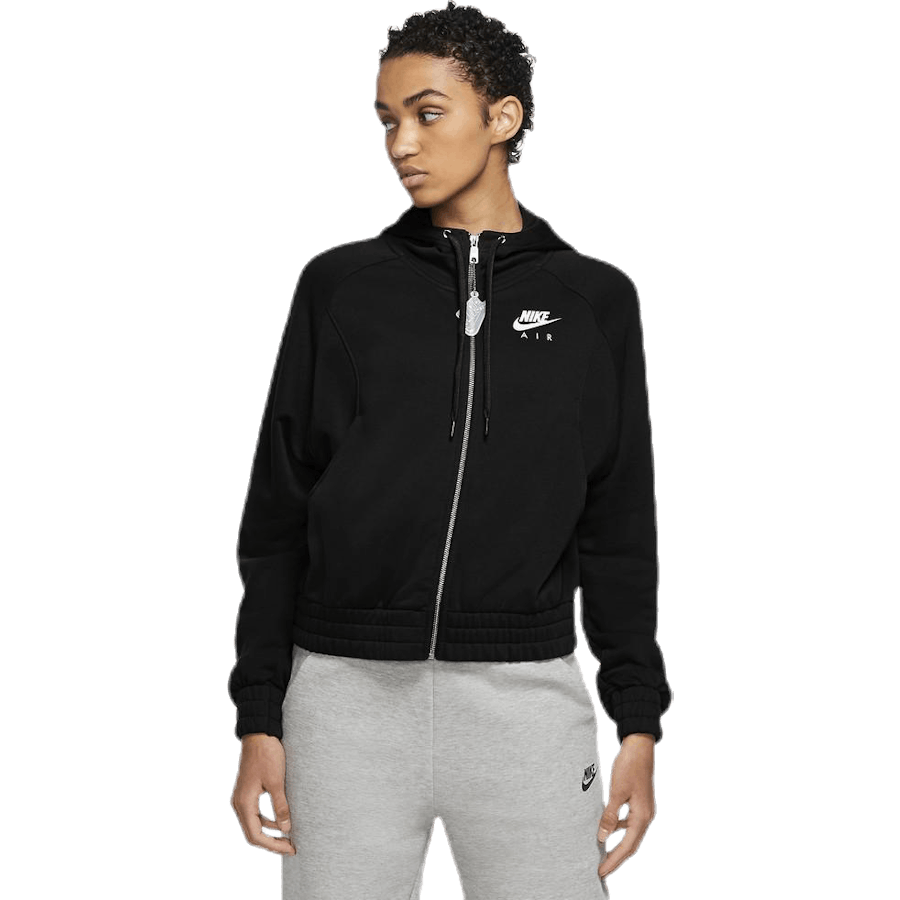Nike - Nsw Air Hoodie Fz Bb Flc White/Black