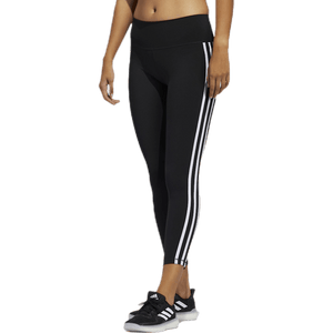 Adidas - Believe This 2.0 3 Stripe 7/8 Tight Black / White