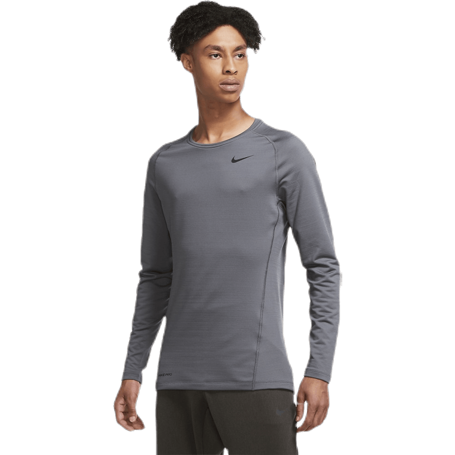 Nike - Pro Warm LS Top Black/Grey
