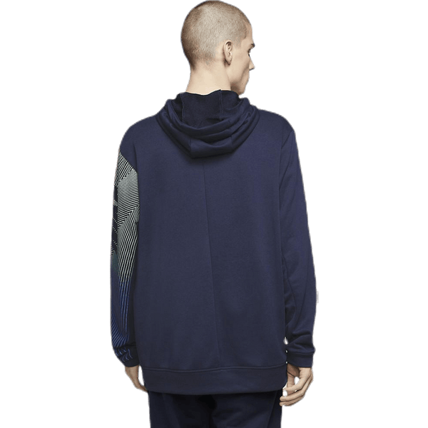 Nike - Dry Hoodie Linear Vision Po Blue