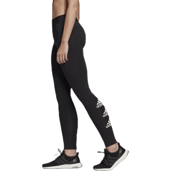 Adidas - W Stacked Logo Cotton Tights Black / White