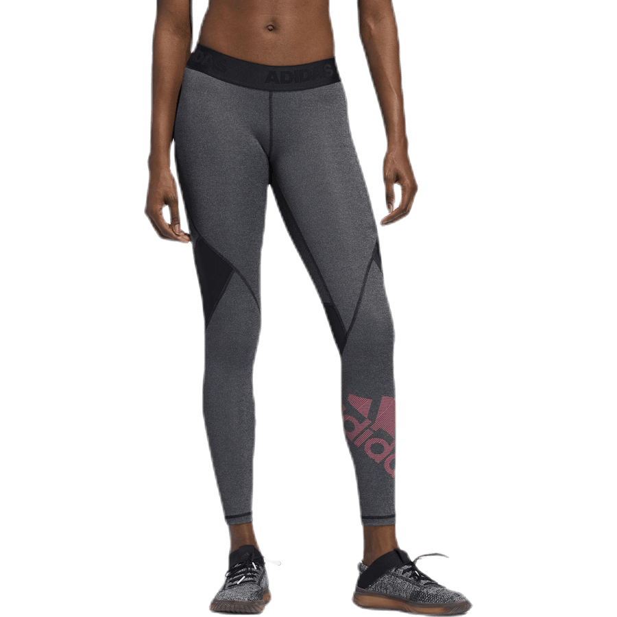 Adidas - Alphaskin Bos Long Tight Pink/Black