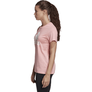 Adidas - W Badge Of Sport Cotton Tee - Regular Fit Glory Pink
