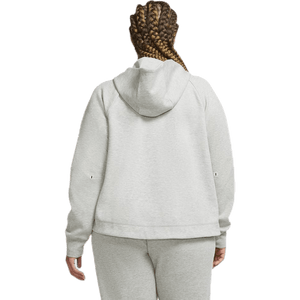 Nike - Nsw tch flc wr hoody fz plus Grey