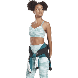 Reebok - Hero Strappy P Bra White/Green