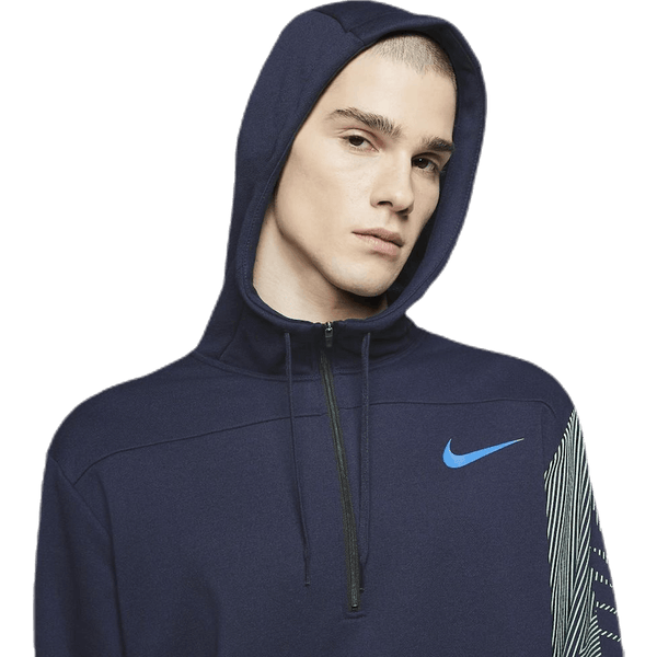 Nike - Dry Hoodie Linear Vision Po Blue