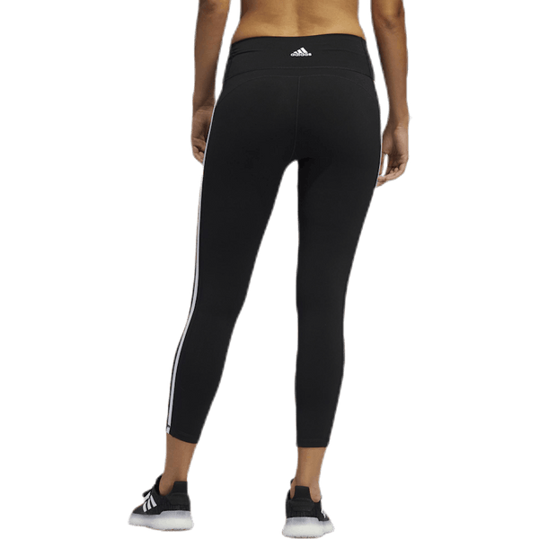 Adidas - Believe This 2.0 3 Stripe 7/8 Tight Black / White