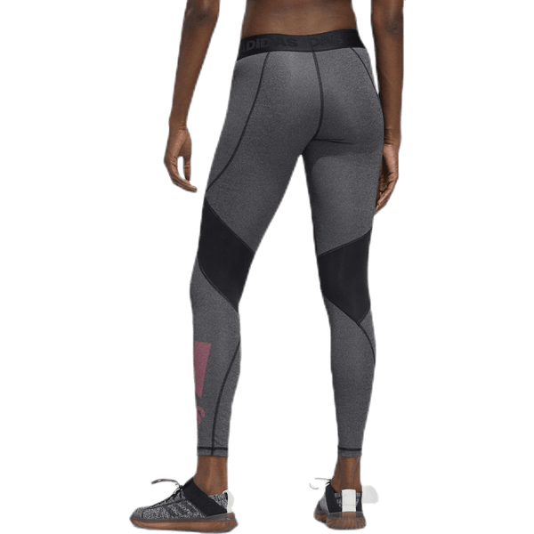 Adidas - Alphaskin Bos Long Tight Pink/Black
