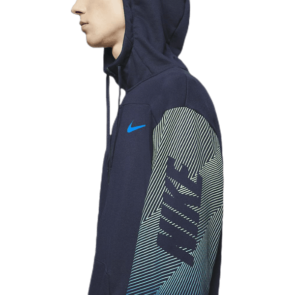 Nike - Dry Hoodie Linear Vision Po Blue