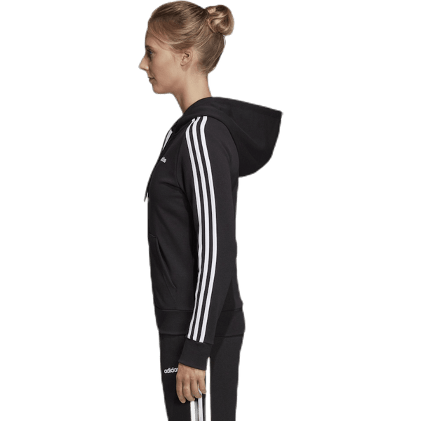 Adidas - Essentials 3S Full Zip Hoodie Black / White