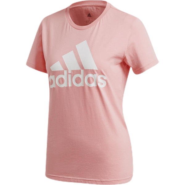 Adidas - W Badge Of Sport Cotton Tee - Regular Fit Glory Pink