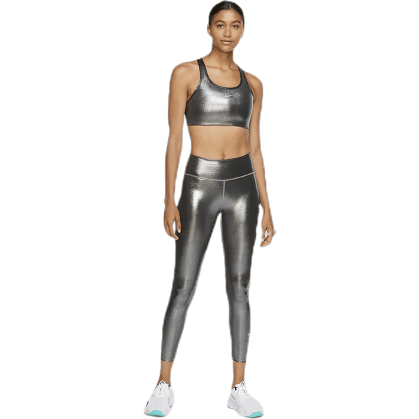 Nike - Swoosh Icon Clash Bra Black/Silver