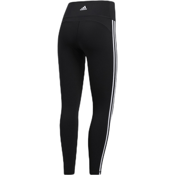 Adidas - Believe This 2.0 3 Stripe 7/8 Tight Black / White