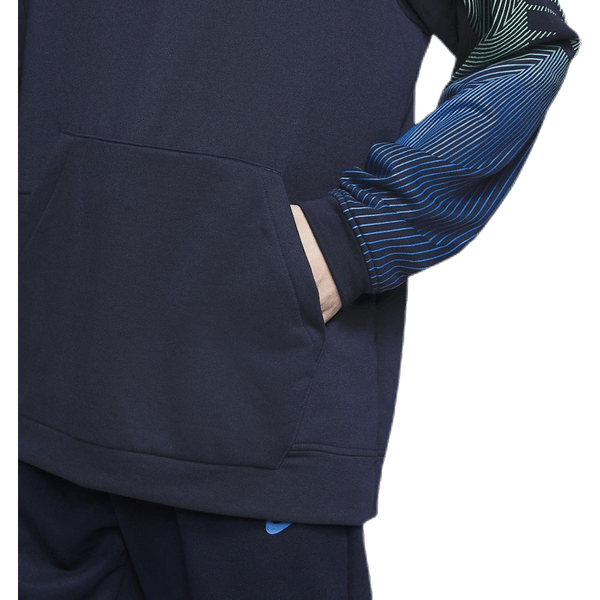 Nike - Dry Hoodie Linear Vision Po Blue