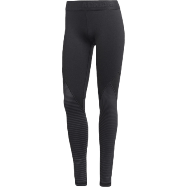 Adidas - Alphaskin Sport Graphic Long Tights Black