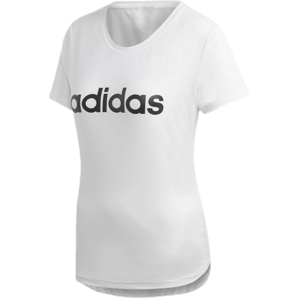 Adidas - D2M Logo Tee White