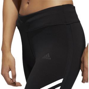 Adidas - Run It 3 Stripes 7/8 Tight Women Black