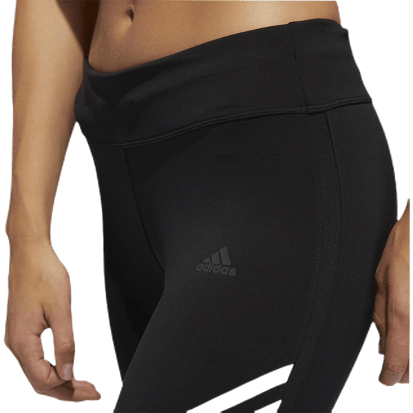 Adidas - Run It 3 Stripes 7/8 Tight Women Black