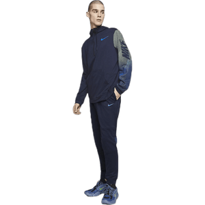 Nike - Dry Hoodie Linear Vision Po Blue