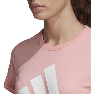 Adidas - W Badge Of Sport Cotton Tee - Regular Fit Glory Pink