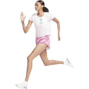 Nike - Icon Clash SS Top Pink/White
