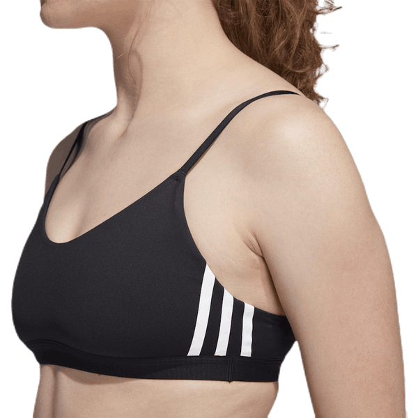 Adidas - All Me 3 Stripe Bra Black / White