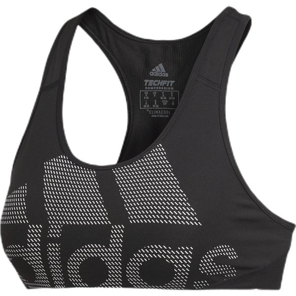 Adidas - Alphaskin Support Bra LG White/Black