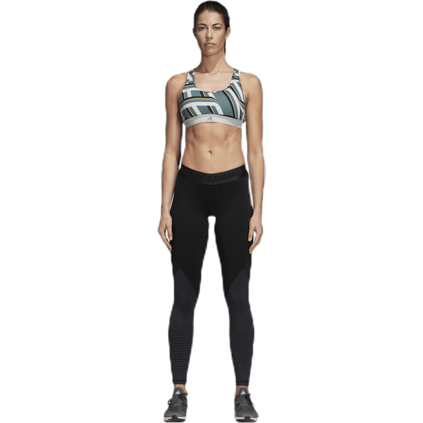 Adidas - Alphaskin Sport Graphic Long Tights Black