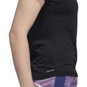 Adidas - Run 3 Stripes Tee Women Black