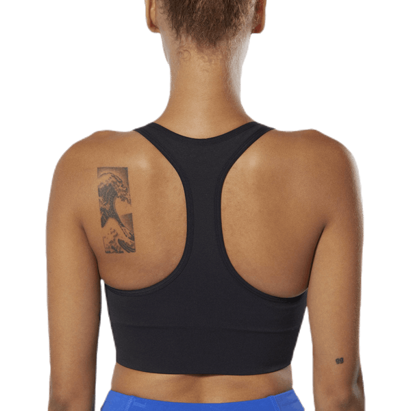 Reebok - WOR Meet You There Seamless Padded Bra Black