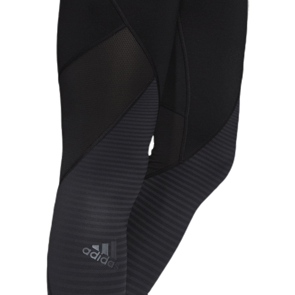 Adidas - Alphaskin Sport Graphic Long Tights Black