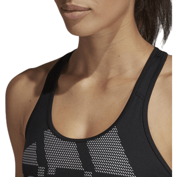 Adidas - Alphaskin Support Bra LG White/Black
