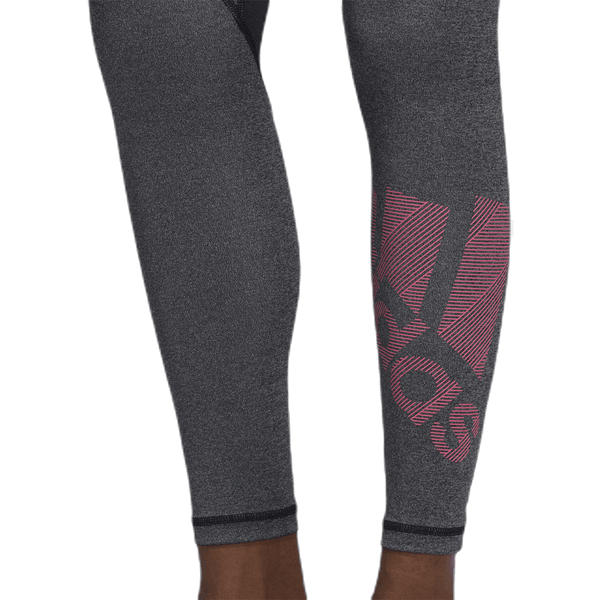 Adidas - Alphaskin Bos Long Tight Pink/Black