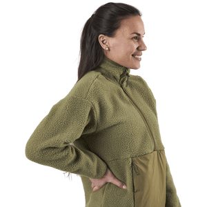 Salomon - Snowshelter Teddy Half Zip Green