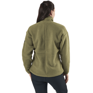 Salomon - Snowshelter Teddy Half Zip Green