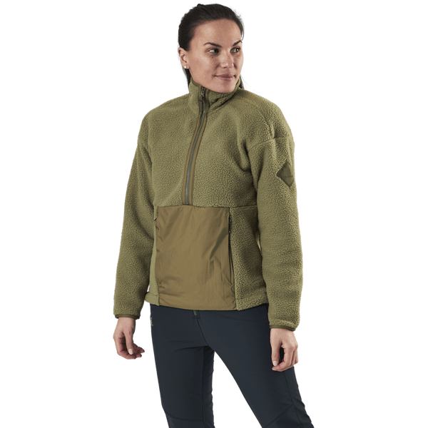Salomon - Snowshelter Teddy Half Zip Green