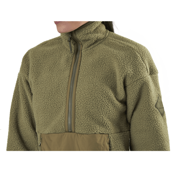 Salomon - Snowshelter Teddy Half Zip Green