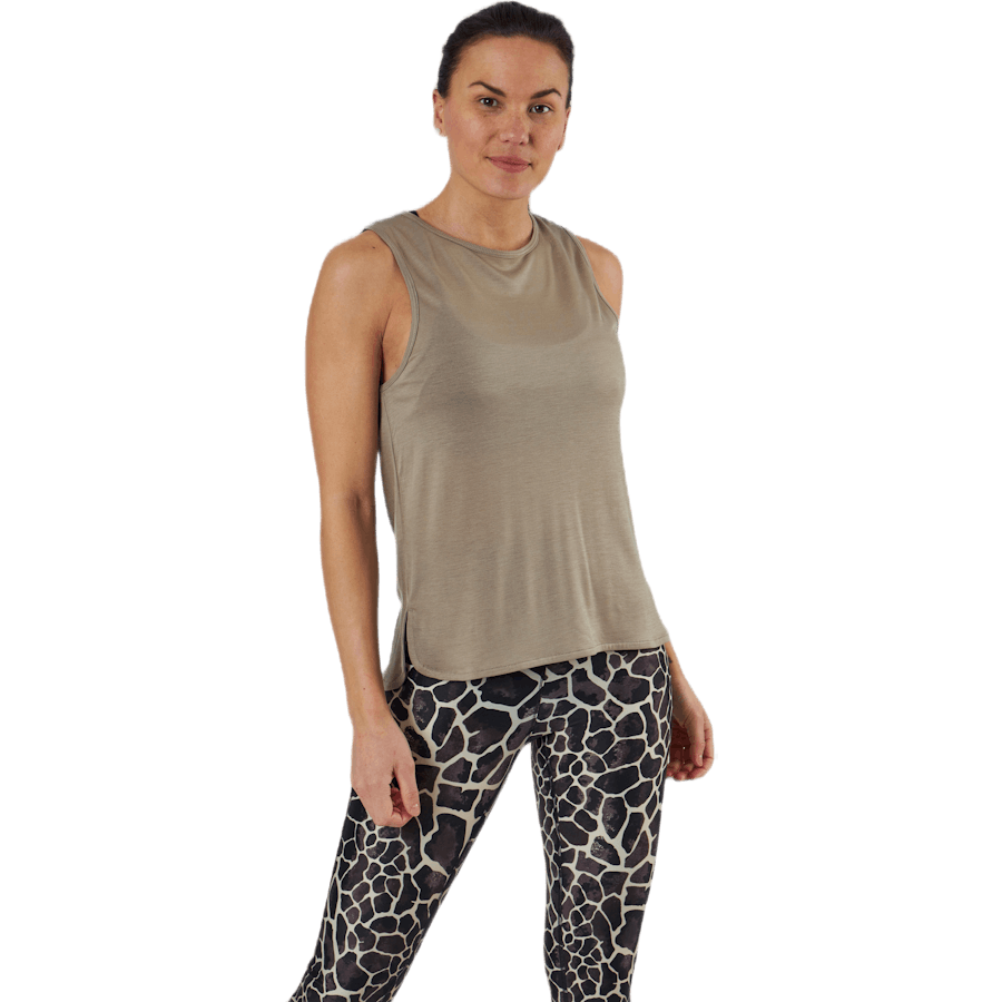 Casall - Drapy Muscle Tank Grey