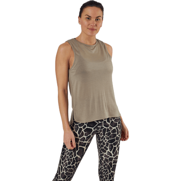 Casall - Drapy Muscle Tank Grey