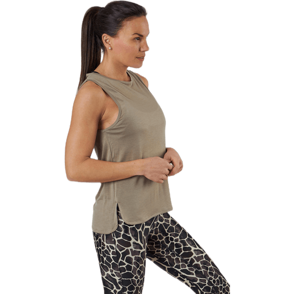 Casall - Drapy Muscle Tank Grey