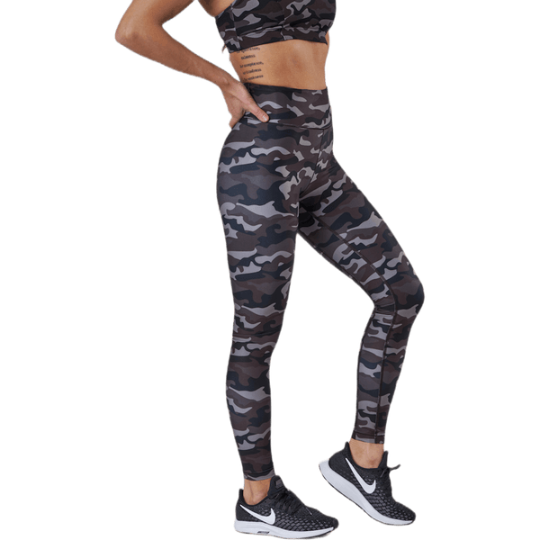 Casall - Printed Sport Tights Grey