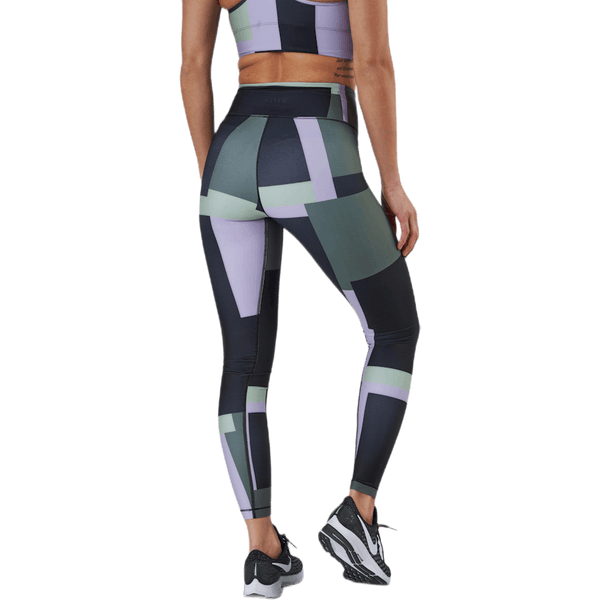 Casall - Printed Sport Tights Green