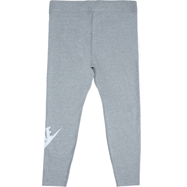 Nike - Sportswear Essential Women's High-Waisted Leggings (Plus Size) DK GREY HEATHER/WHITE