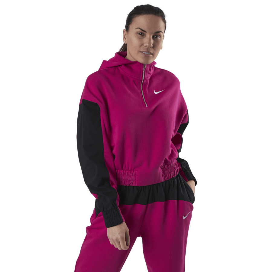 Nike - Nsw Icn Clsh Hoodie Qz Mix Pink