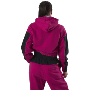 Nike - Nsw Icn Clsh Hoodie Qz Mix Pink